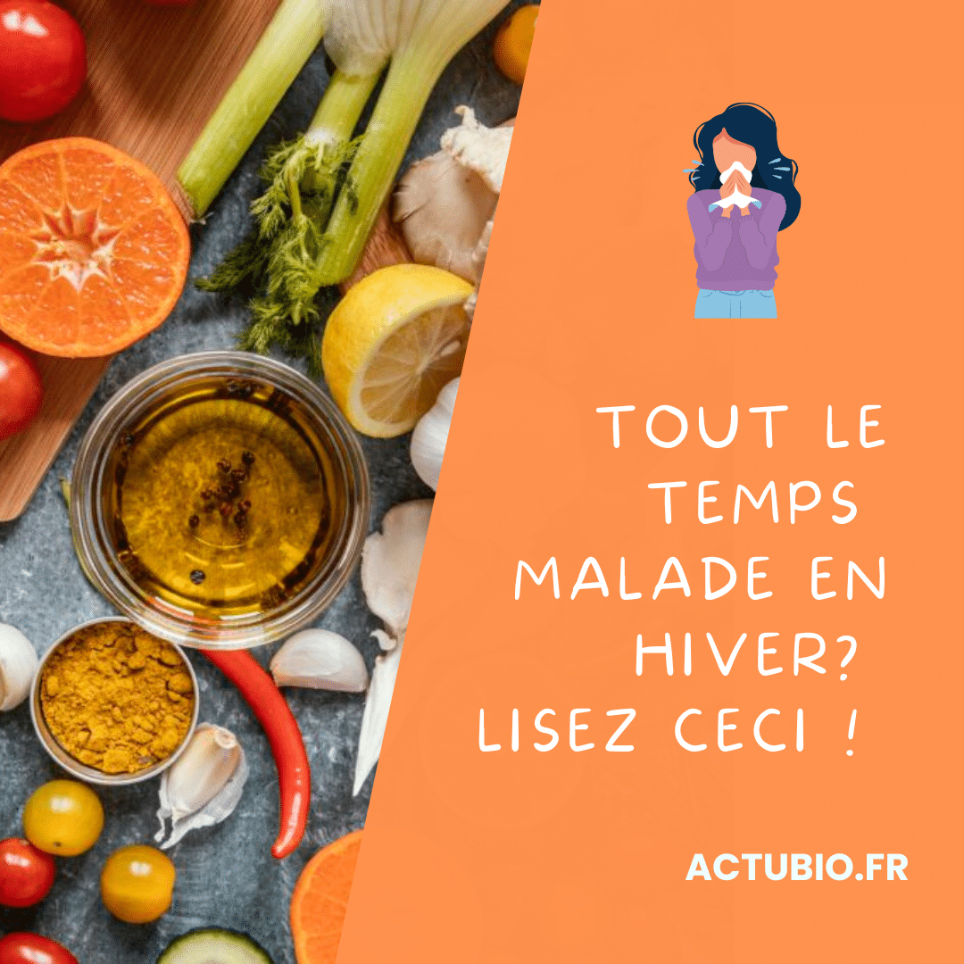 Malade en hiver ? Lisez ceci ! Alimentation antiinflammatoire