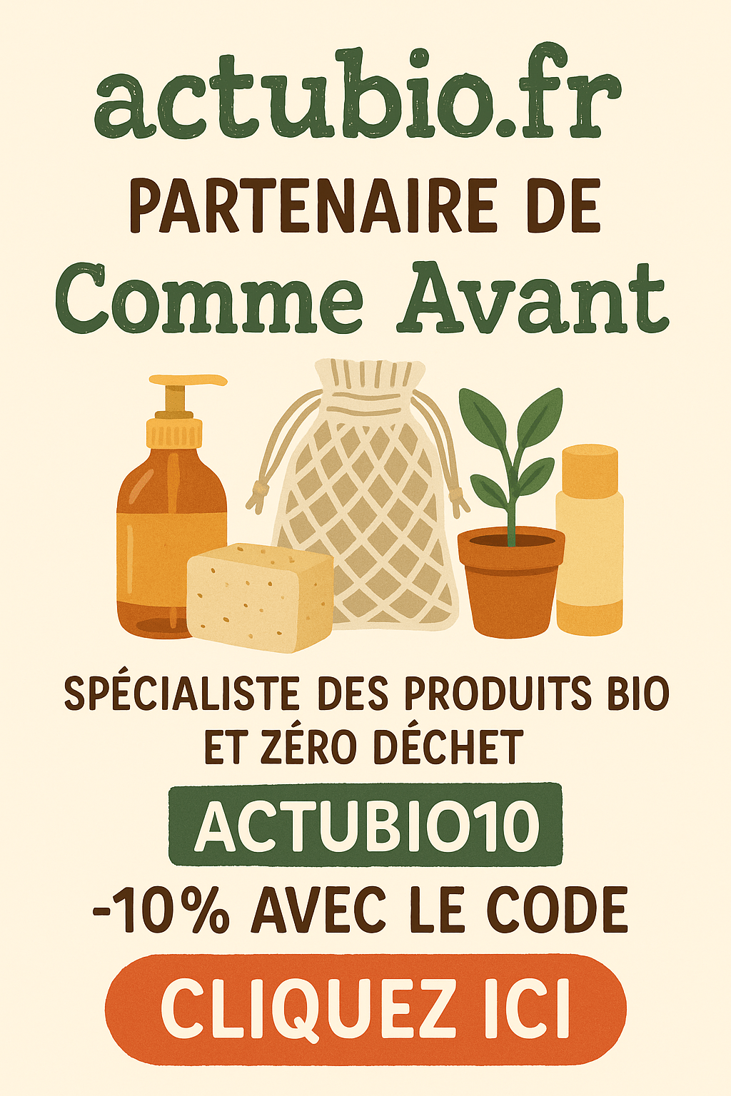 Partenariat ActuBio & CommeAvant