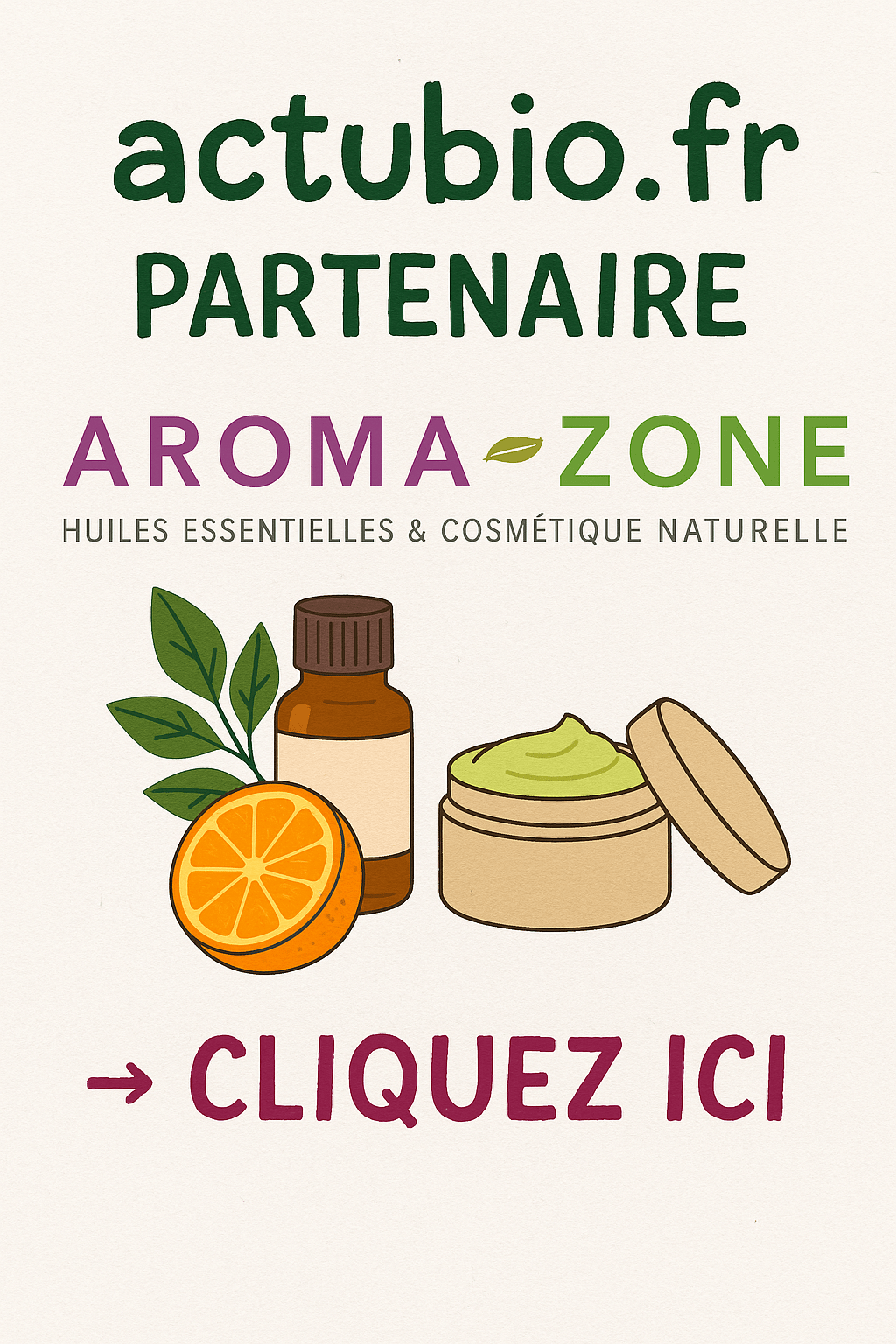 Partenariat Actubio & Aroma-Zone